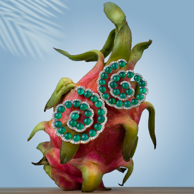 Spiral galaxy - Green