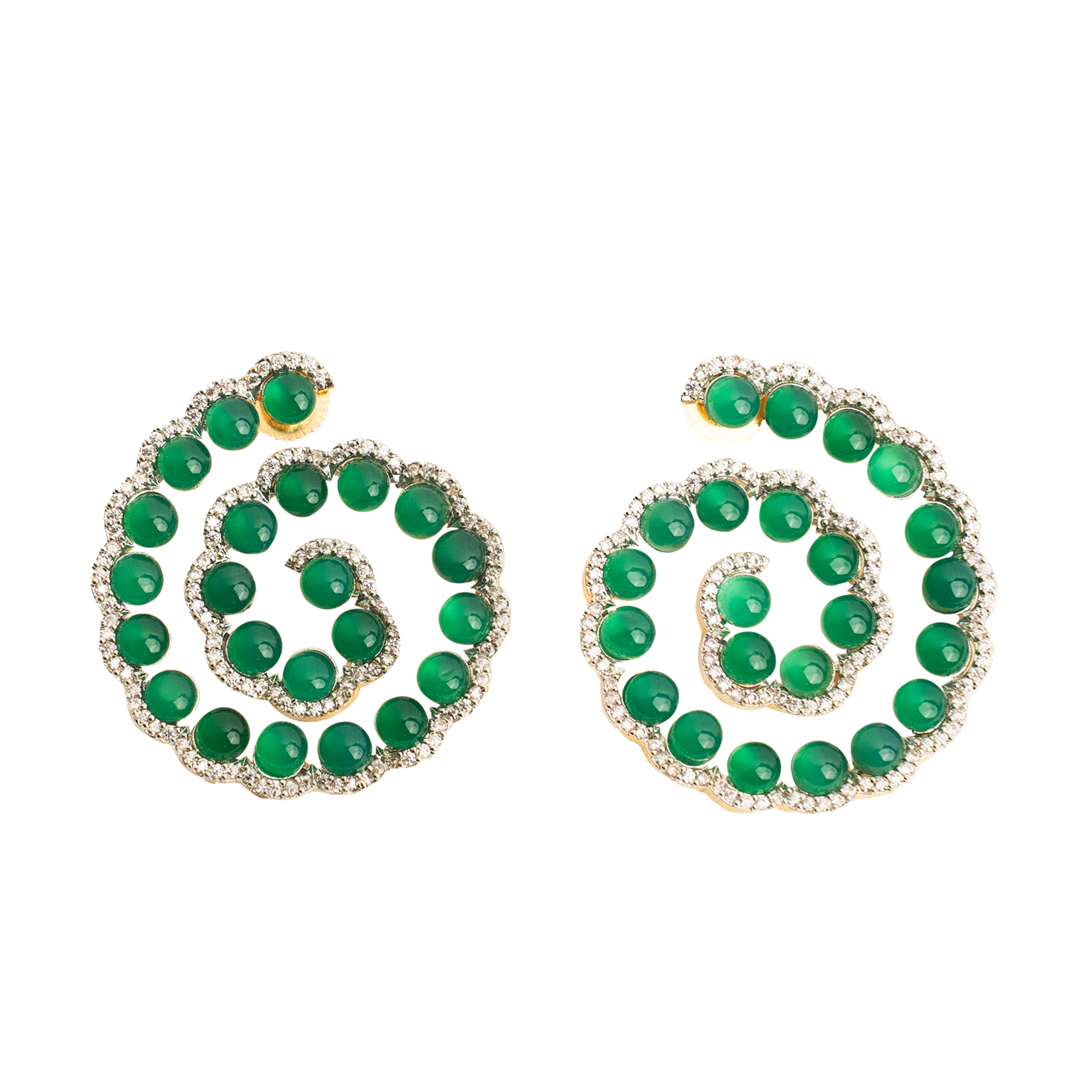 Spiral galaxy - Green