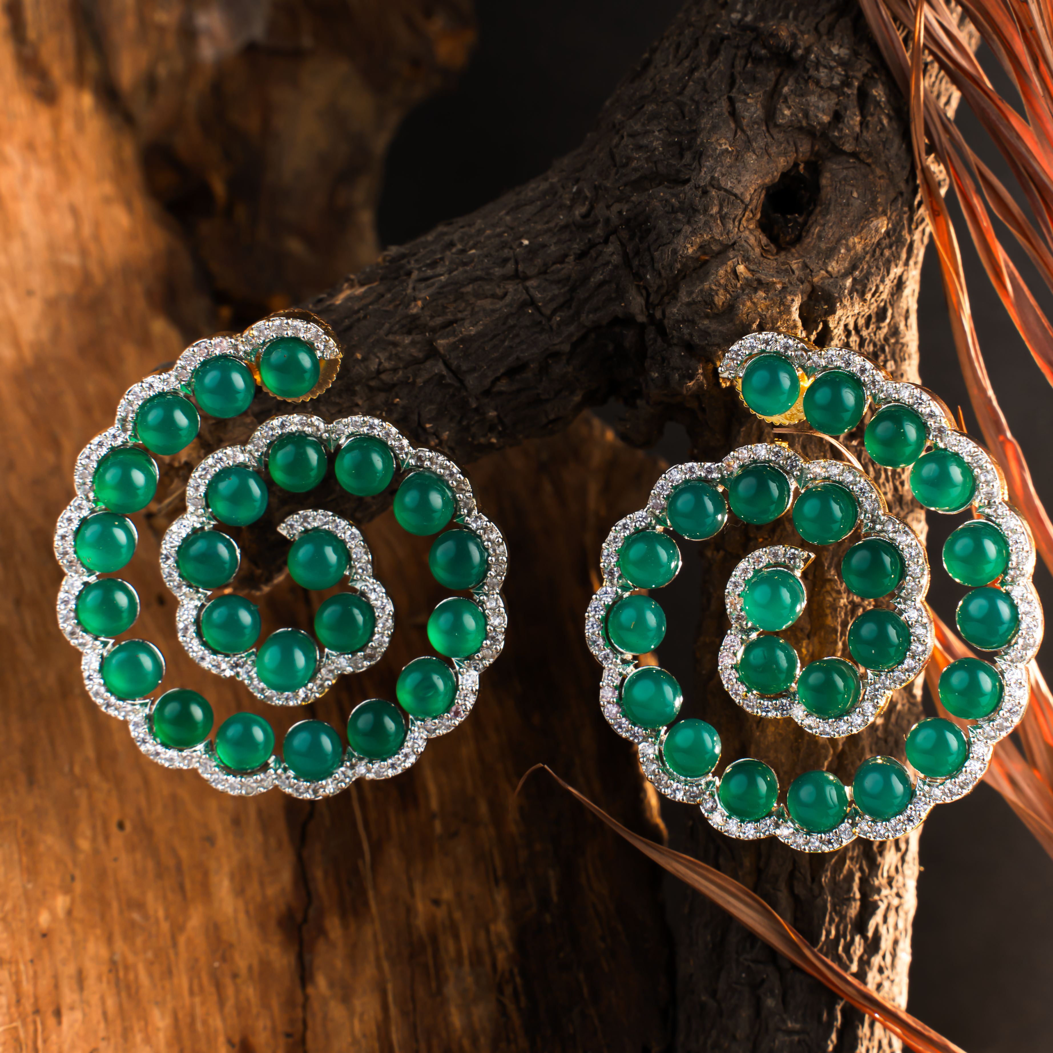 Spiral galaxy - Green