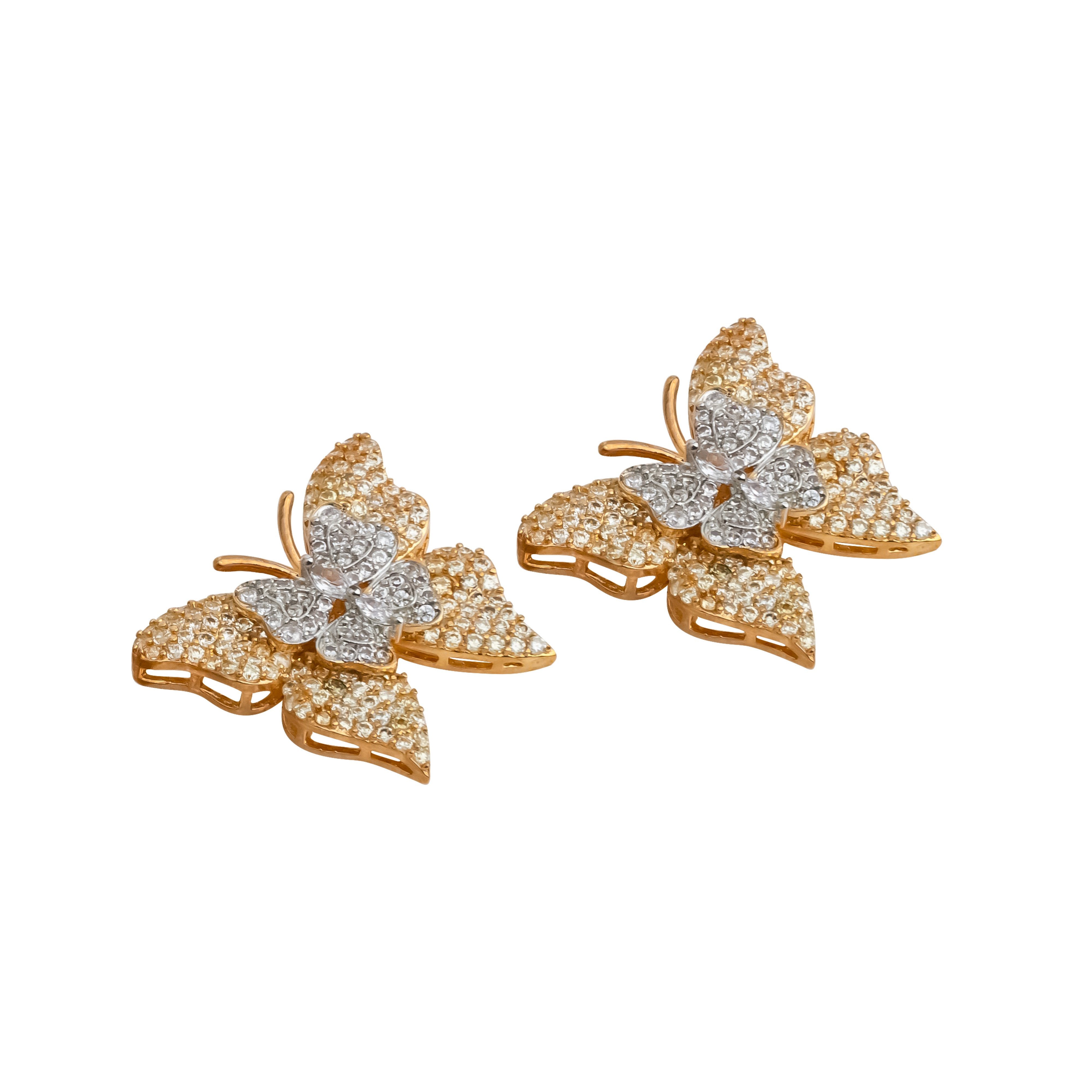 Butterfly love's - Orange Yellow