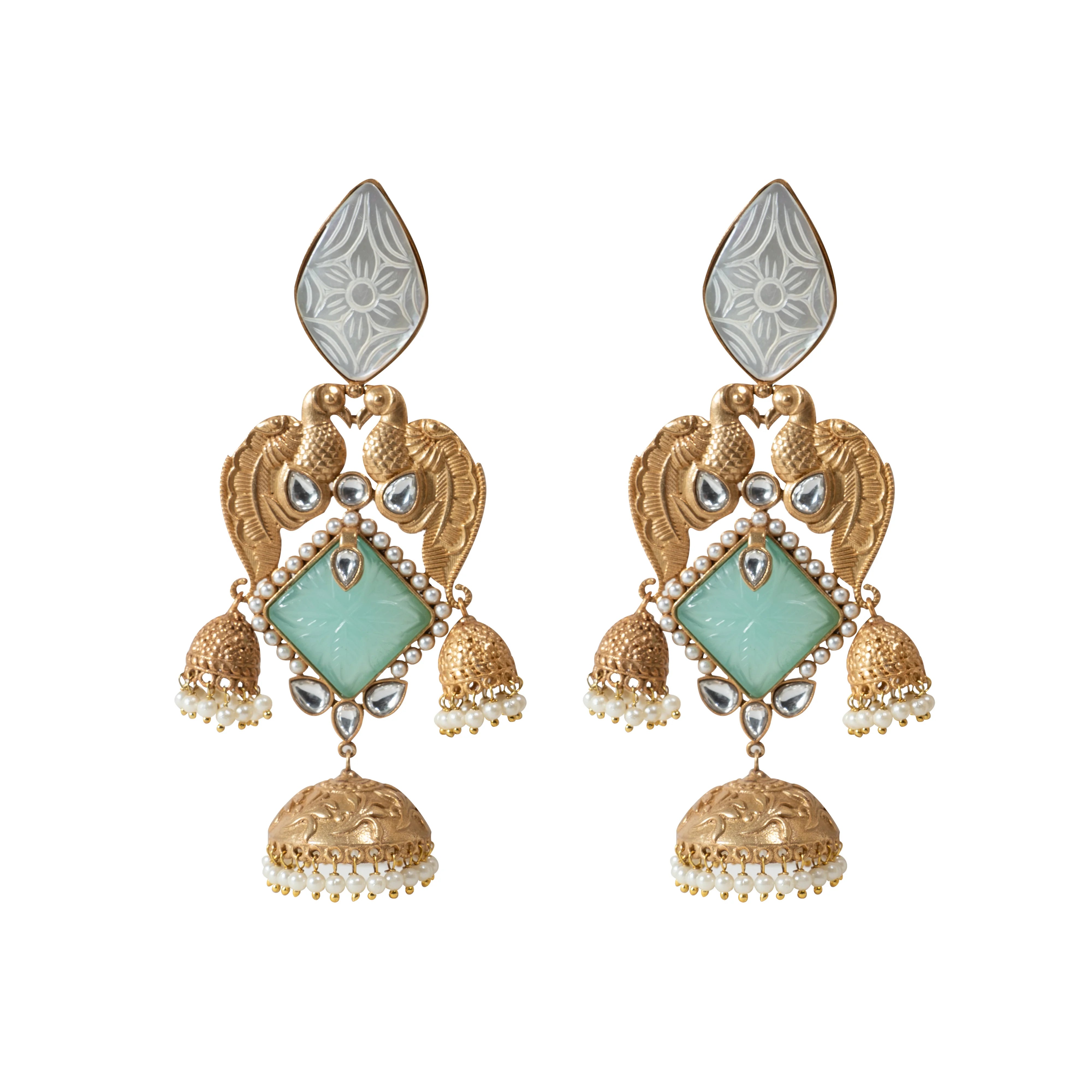 Empress Elegence - Greenish Cyan