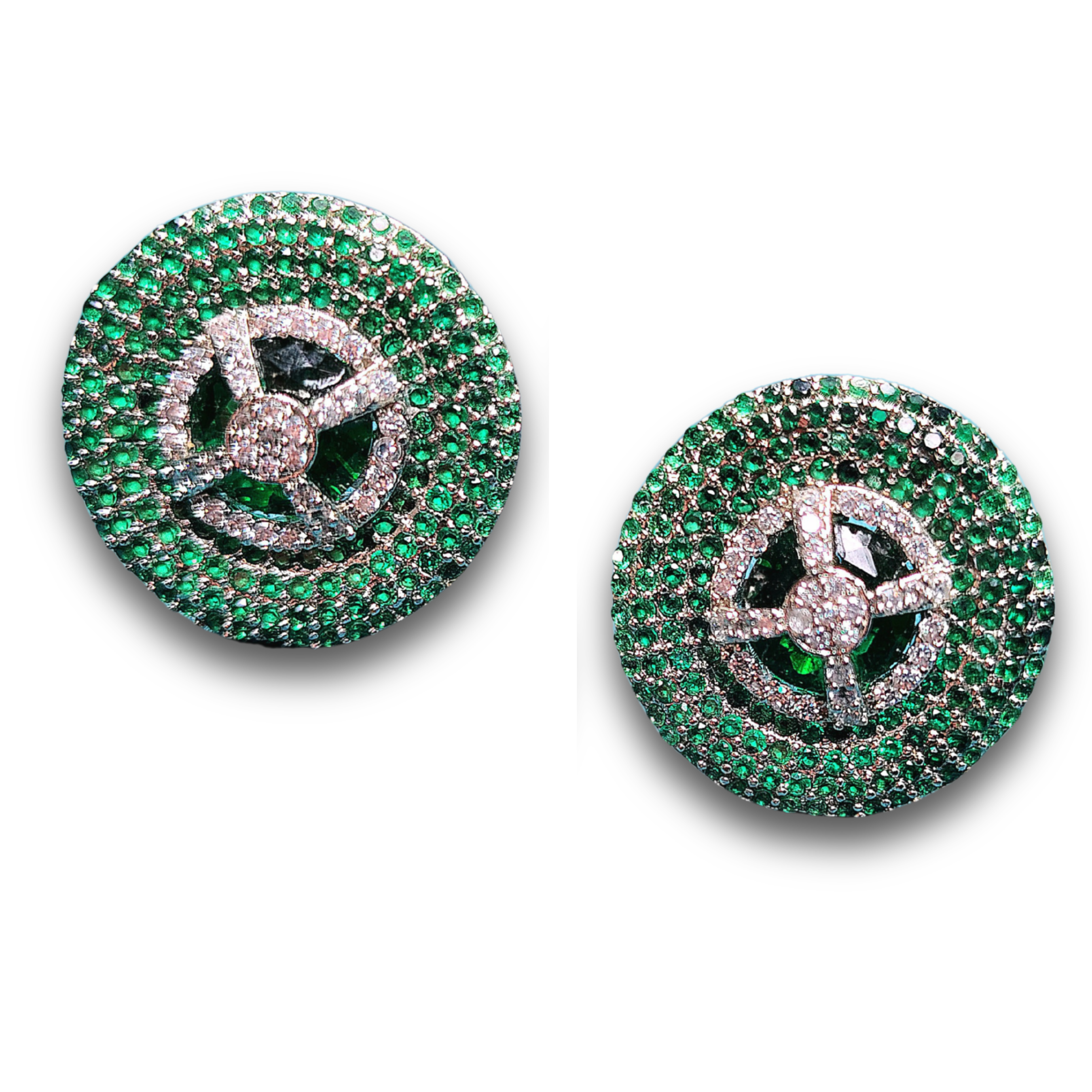 Divine glow - Emerald green