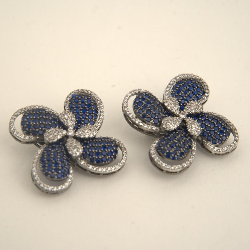 Silken Sparkle - Navy Blue