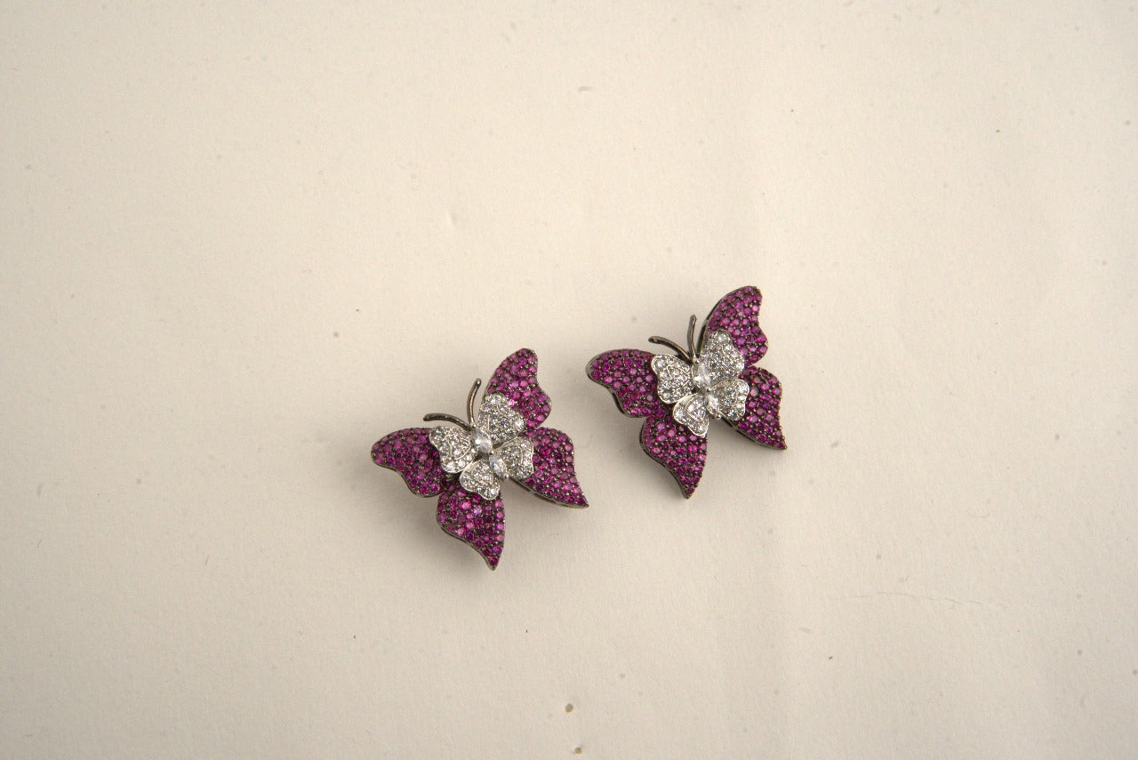 Butterfly love's - Warm Purple