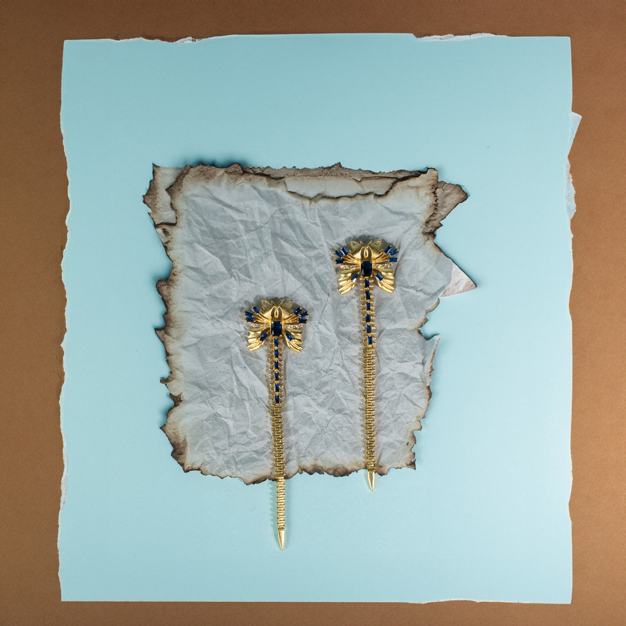 Queens Quill - Gulf Blue